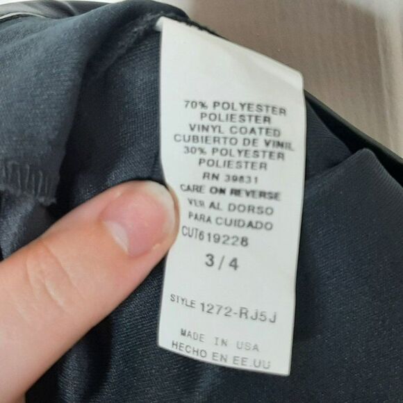 My Michelle Vegan Leather Mini Skirt sz 3/4 - Picture 6 of 6